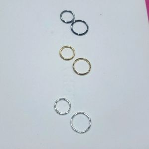 Qrty-6 Nose rings